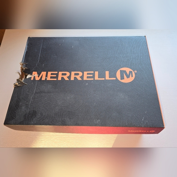 NEW - Men's Merrell size 10.5W MOAB 3 MID in Black Night J036561W Hiking Shoe - Picture 8 of 9